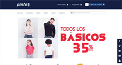 Desktop Screenshot of pinto.com.ec