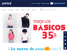 Tablet Screenshot of pinto.com.ec