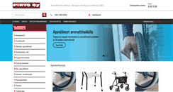 Desktop Screenshot of pinto.fi