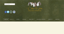 Desktop Screenshot of pinto.org
