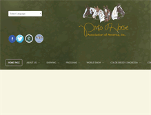 Tablet Screenshot of pinto.org